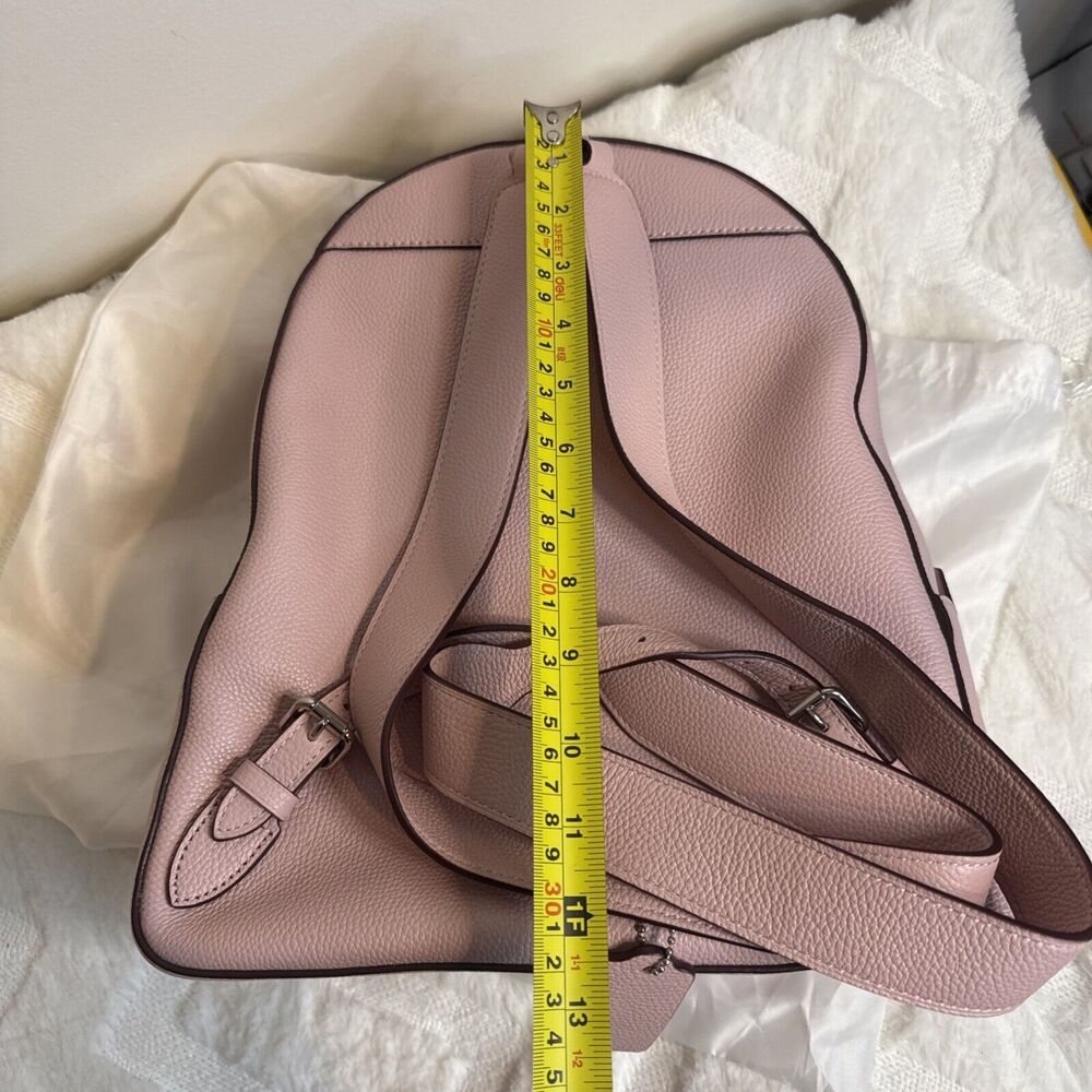 Coach Campus SV/blossom Pebble Leather Backpack New With Tag - Picture 11 of 13